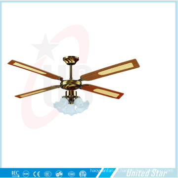 Estrela unida 2015 42 ′ ′ ventilador de teto decorativo elétrico Dcf-4b3l